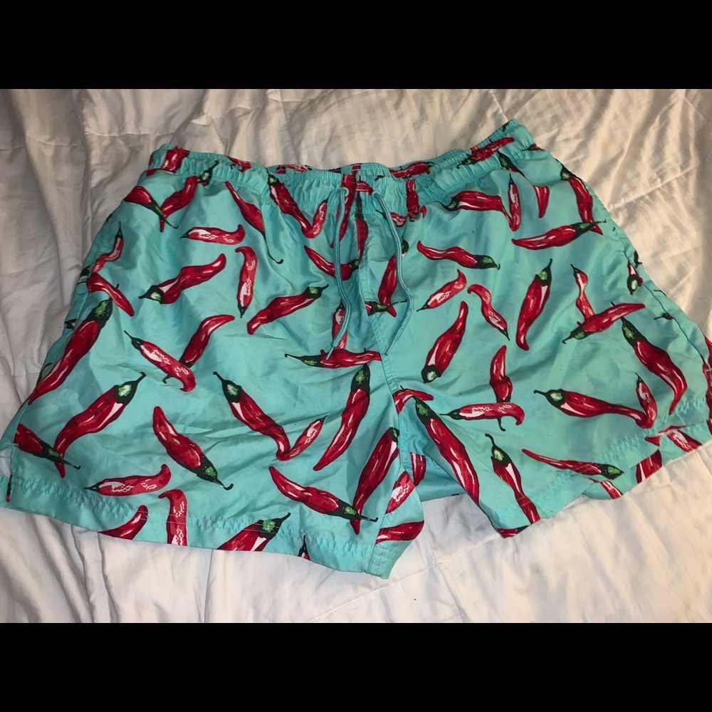 Chili 🌶 swim trunks !!